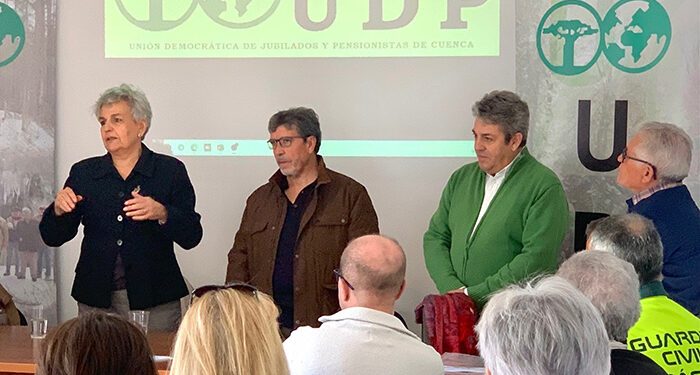 M.ª Luz Fernández valora el impacto positivo de la revalorización de las pensiones en la provincia de Cuenca