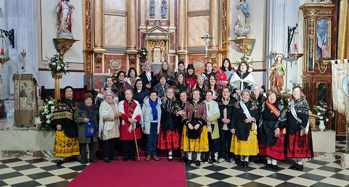 Málaga del Fresno celebra Santa Águeda