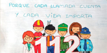 Más de 360 trabajos compiten en la XIII edición del Concurso de Dibujo Escolar del Servicio de Emergencias 1-1-2 de Castilla-La Mancha