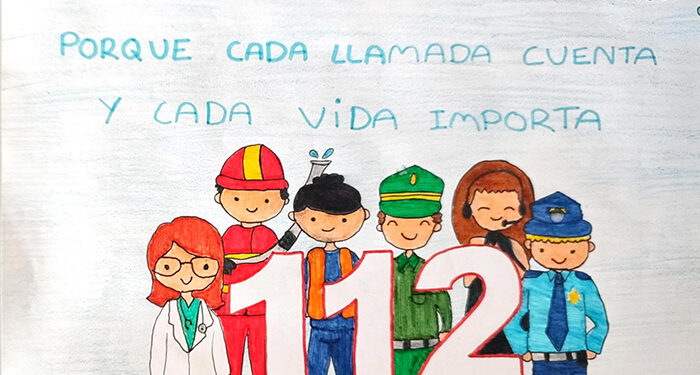 Más de 360 trabajos compiten en la XIII edición del Concurso de Dibujo Escolar del Servicio de Emergencias 1-1-2 de Castilla-La Mancha