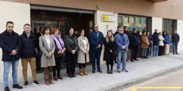 Minuto de silencio en la Subdelegación del Gobierno de Guadalajara en recuerdo de la última víctima de la violencia de género