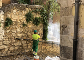 Nueva sanción a una grafitera en Cuenca tras su identificación por Policía Nacional: 1.500 euros y la reparación del daño