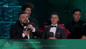 Semillas de Kivu, dirigido por Carlos del Valle y producido por Pilar Sancho, de Riba de Saelices, gana el Goya al mejor corto documental