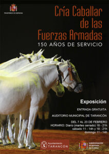 Tarancón acoge una exposición de cría caballar de las Fuerzas Armadas