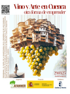 AFAMMER organiza la jornada `Vino y Arte en Cuenca: otra forma de emprender` el próximo 29 de marzo