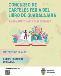 Abierto el plazo para presentar el cartel de la Feria del Libro de Guadalajara 2025