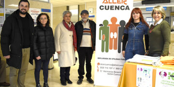 Alcer Cuenca recibe el apoyo institucional en el Día Mundial del Riñón