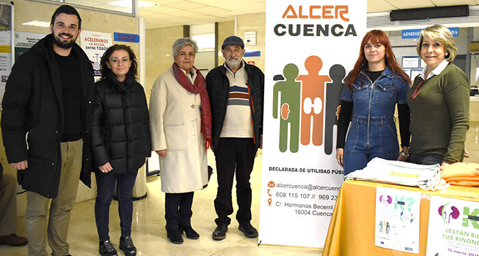 Alcer Cuenca recibe el apoyo institucional en el Día Mundial del Riñón 1 Alcer Cuenca recibe el apoyo institucional en el Día Mundial del Riñón