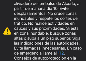 Alerta por posible vertido en el embalse de Alcorlo: Protección Civil pide extremar la precaución