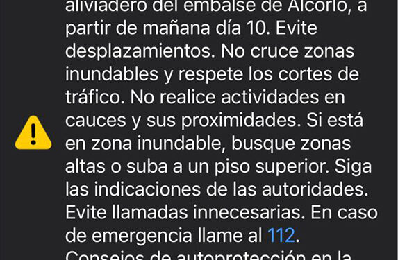 Alerta por posible vertido en el embalse de Alcorlo: Protección Civil pide extremar la precaución 1 Alerta por posible vertido en el embalse de Alcorlo Protección Civil pide extremar la precaución