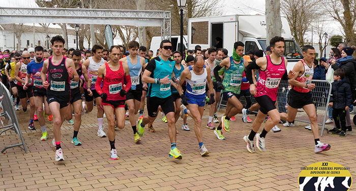 Almudena de la Ossa y Andrés Felipe Sarta repiten triunfo y se imponen también en la “IX subida al Castillo de Belmonte”