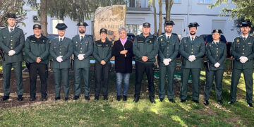 Bienvenida a los nuevos agentes de la Guardia Civil en la Comandancia de Cuenca