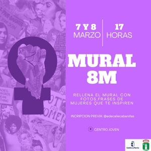 Cabanillas vivirá un mes de marzo lleno de actos enfocados en la mujer