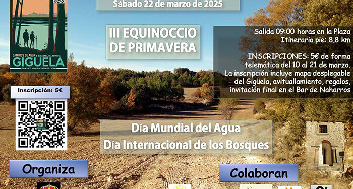 Camino natural del río Valdemembra. Semana del agua