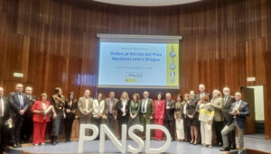 Castilla-La Mancha recibe un reconocimiento por la Orden al Mérito del Plan Nacional sobre Drogas