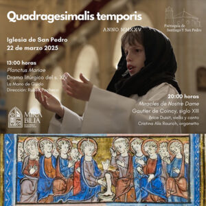 Conciertos y Curso 'Quadragesimalis temporis anno MMXXV' en Cuenca