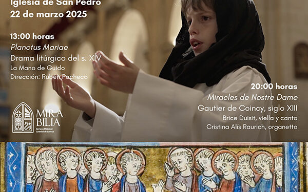 Conciertos y Curso 'Quadragesimalis temporis anno MMXXV' en Cuenca