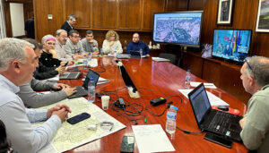 Constituido en Guadalajara el Centro de Análisis y Seguimiento Provincial para coordinar las acciones preventivas frente las incidencias de la borrasca Jana