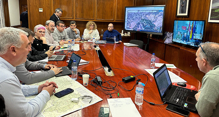 Constituido en Guadalajara el Centro de Análisis y Seguimiento Provincial para coordinar las acciones preventivas frente las incidencias de la borrasca Jana