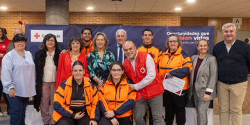 Cruz Roja reconoce a Protección Civil de Guadalajara en el Día del Voluntariado
