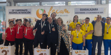 El 29º Campeonato Regional de Natación Fecam se despide con 9 récords regionales