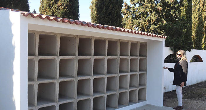 El Ayuntamiento de Cabanillas habilita más espacios de columbarios en el Cementerio Municipal 1 El Ayuntamiento de Cabanillas habilita más espacios de columbarios en el Cementerio Municipal