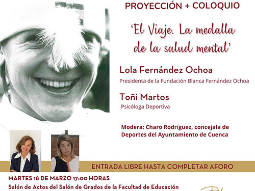 El Ayuntamiento de Cuenca organiza una jornada este martes de actividad física y salud mental proyectando el documental sobre Blanca Fernández Ochoa 1 El Ayuntamiento de Cuenca organiza una jornada este martes de actividad física y salud mental proyectando el documental sobre Blanca Fernández Ochoa