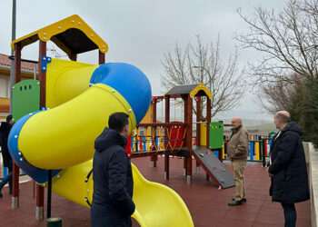 El Ayuntamiento de Cuenca recepciona el nuevo parque infantil de La Melgosa