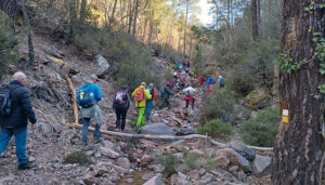 El Circuito de Senderismo Diputación de Cuenca inaugura el atractivo sendero PR-CU 20 “Ruta de los Castillos” de Valdemoro-Sierra