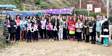 El Club Piragüismo Cuenca une a mujeres conquenses de todos los ámbitos para celebrar el 8-M