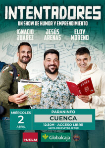 El Gacha’s comedy aterriza en Cuenca con tres propuestas literarias y humorísticas