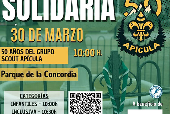 El Grupo Scout de Guadalajara Apícula celebra sus 50 años con carrera solidaria este domingo a favor de Futucam 1 El Grupo Scout de Guadalajara “Apícula” celebra sus 50 años con carrera solidaria este domingo a favor de Futucam
