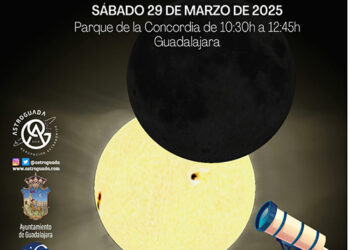 El próximo 29 de marzo podrá observarse un eclipse parcial de sol con telescopios y pantallas desde el Parque de la Concordia
