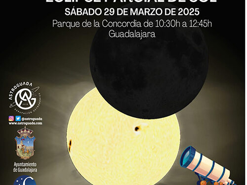 El próximo 29 de marzo podrá observarse un eclipse parcial de sol con telescopios y pantallas desde el Parque de la Concordia 1 El próximo 29 de marzo podrá observarse un eclipse parcial de sol con telescopios y pantallas desde el Parque de la Concordia