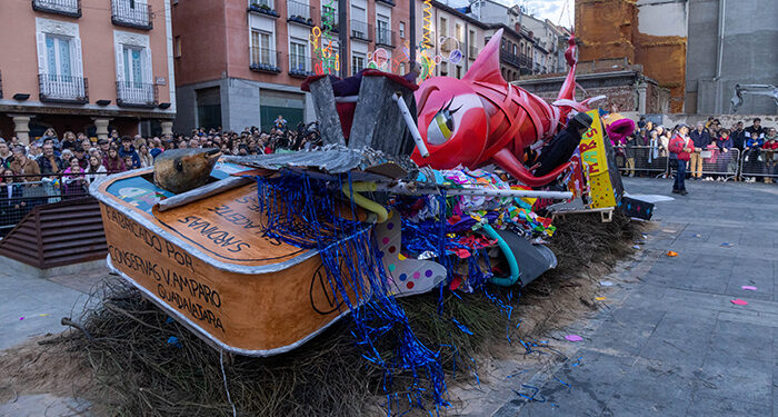 El ‘Entierro de la Sardina’ de Guadalajara se traslada al Palacio Multiusos ante la previsión de lluvia 1 El ‘Entierro de la Sardina’ de Guadalajara se traslada al Palacio Multiusos ante la previsión de lluvia