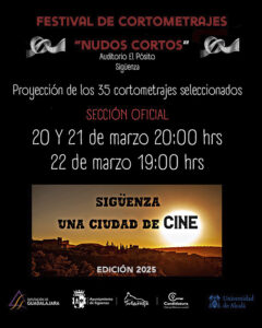 Este martes comienza la III Edición de Nudos Cortos, el festival de cortometrajes de Sigüenza