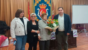 Gabi Mora homenajeada en Huete en el Día Internacional de la Mujer