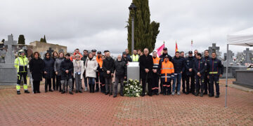 Homenaje a las víctimas de la Covid-19 en Tarancón y en agradecimiento a los héroes de la pandemia