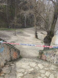 Cerrados los accesos al río Júcar en la zona de El Sargal por el aumento del caudal 