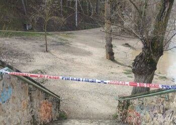 Cerrados los accesos al río Júcar en la zona de El Sargal por el aumento del caudal