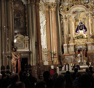 La borrasca Jana amarró el Vía Crucis