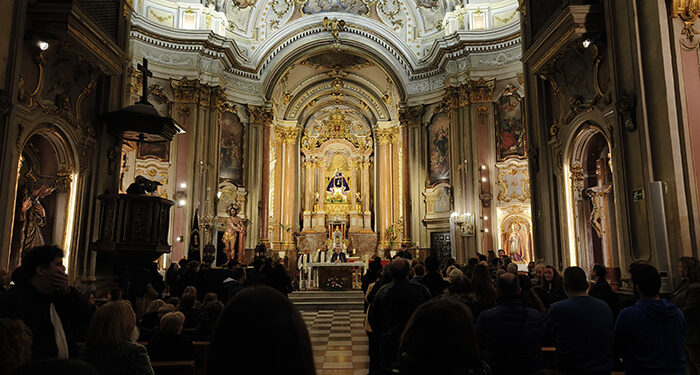 La borrasca Jana amarró el Vía Crucis