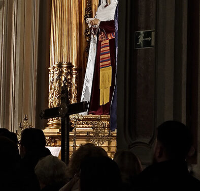 La borrasca Jana amarró el Vía Crucis
