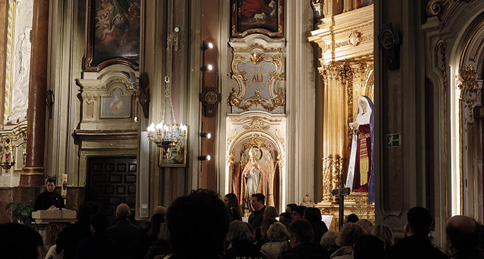 La borrasca Jana amarró el Vía Crucis