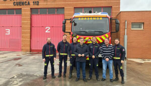 La Diputación de Cuenca crea una cuenta en la red social X para dar a conocer el trabajo de los bomberos provinciales
