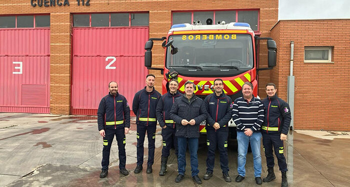 La Diputación de Cuenca crea una cuenta en la red social X para dar a conocer el trabajo de los bomberos provinciales