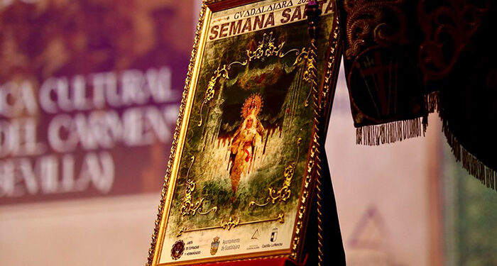 La Esperanza Macarena, protagonista del cartel de la Semana Santa de Guadalajara 1 La Esperanza Macarena, protagonista del cartel de la Semana Santa de Guadalajara