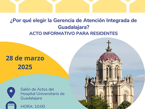 La GAI de Guadalajara celebra el viernes una jornada de puertas abiertas para facilitar la elección de área y especialidad a futuros residentes 1 La GAI de Guadalajara celebra el viernes una jornada de puertas abiertas para facilitar la elección de área y especialidad a futuros residentes