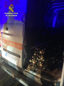 La Guardia Civil de Guadalajara detiene a una persona en la A-2 por robo de cable de cobre