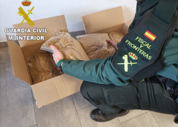 La Guardia Civil denuncia a una persona por vender tabaco en un domicilio de Casas de Fernando Alonso